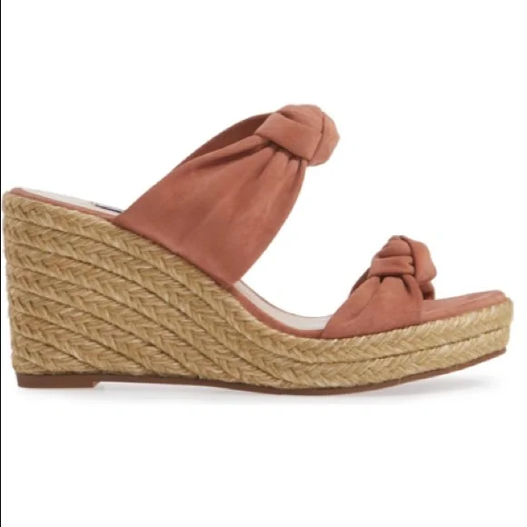 🆕 Stuart Weitzman Sarina Espadrille Wedge Slide - Picture 7 of 8